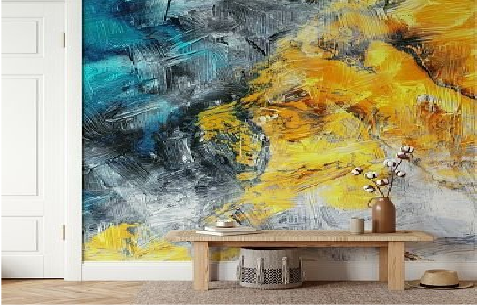 黄石墙面油画如何保养？