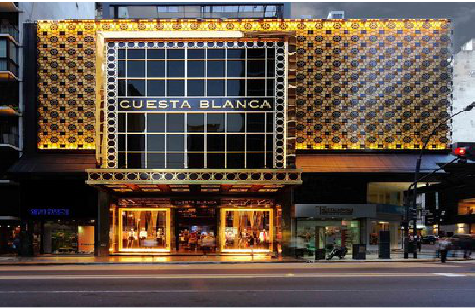 黄石门头设计与商业空间的纽带。