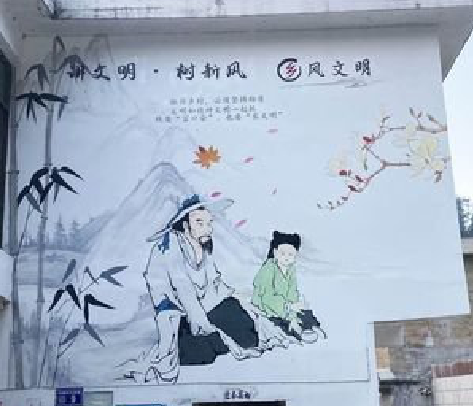 黄石分享几个墙绘保养知识。