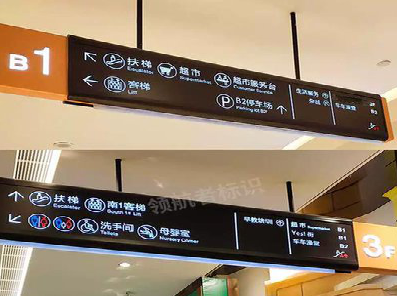 黄石如何通过商场标识牌引导客流分布？