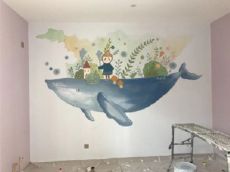 黄石手绘墙的特点及优势。