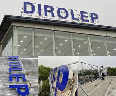 黄石楼顶发光字安装的注意事项。